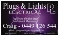 Plugs & Lights Electrical