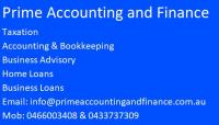 PRIME ACCOUNTING AND FINANCE