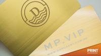 metal business cards