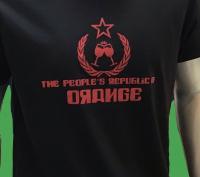 Exclusive to Loca Mojo Boutique - 
The People's Republic of Orange tee
(see 2021 F.O.O.D Week promotion)