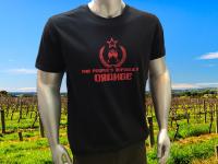 Exclusive to Loca Mojo Boutique - 
The People's Republic of Orange tee
(see 2021 F.O.O.D Week promotion)