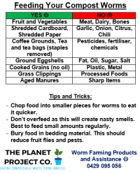 Compost Worm Feeding Guide