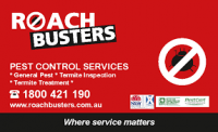 Roach Busters Pest Control Services