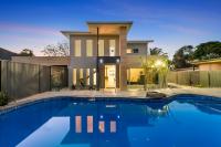 Double storey house completed construction.