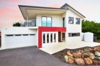 Double storey house, constructed.