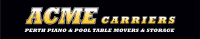 ACME Carriers Perth Piano & Pool Table Movers & Storage