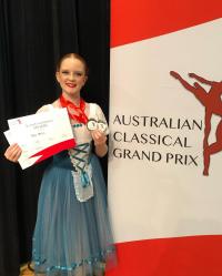 Thea Mellis Finalist Australian Classical Grand Prix 2022