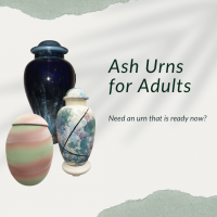 White Lily Urns - Cremation Urns and Funerary Art
