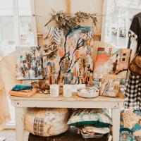 The Collective Store Wynnum - Art Section.