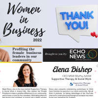 Thank you for all your support, I am proud to be a Woman in Business while supporting my young family.