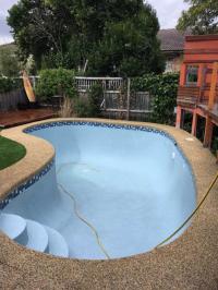New pool interior