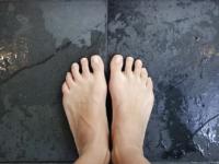 in-slab heating installation