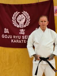 Sempai Scott Jobson 1st Dan