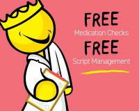 Chemist King Discount Pharmacy.
Where low prices rule.