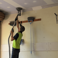 Sanding Ceilings