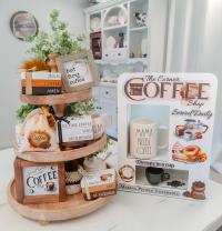 Tiered tray Coffee Decor
