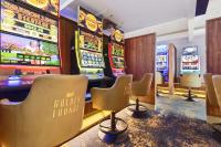 Lennox Hotel gaming room designed and built by Open Projects Group.