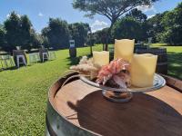 Hire Oak Barrels as display tables, cake stands or cocktail tables for your next event.