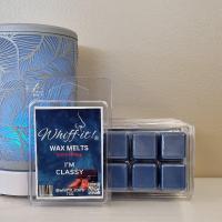 I'm Classy, is just one of our beautiful and very popular, highly fragranced wax melts. Made in store.