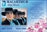 Macarthur Lady Funerals