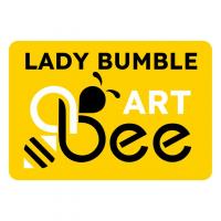 Lady Bumble Bee Art