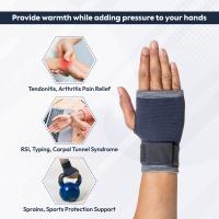 Provide warmth while adding pressure to your hands