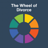 Wheel of Divorce. Divorce EA. Divorce Coaching. Divorce Admin Support. Divorce Goals.