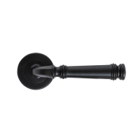 Hamptons style lever design Verona in Matt Black.