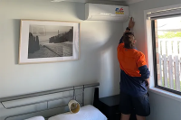 Fused Air Conditioning and Electrical