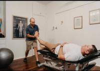Chiropractor In Kununurra Matt adjusting a patients ankle