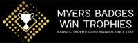 Myers Badges & Win Trophies