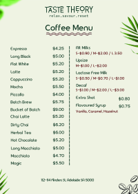Taste Theory