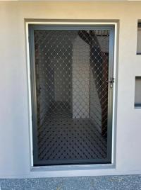 Diamond Grille Security Door