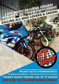 Friday Night Meets from 5pm to 7pm